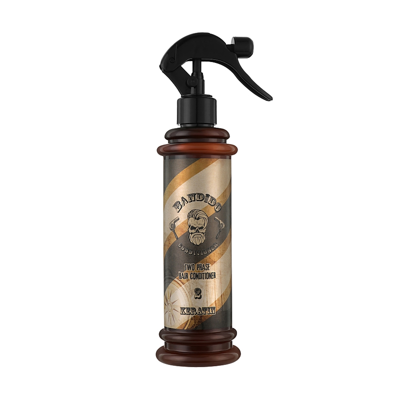 Чоловічий двофазний кондиціонер для волосся Bandido Two Phase Hair Conditioner 2 Keratin, 350 мл